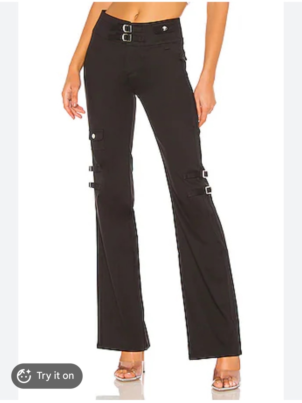 Adrienne Low Waist Straight Leg Pants
I.AM.GIA Buckle Detail Flared Jeans